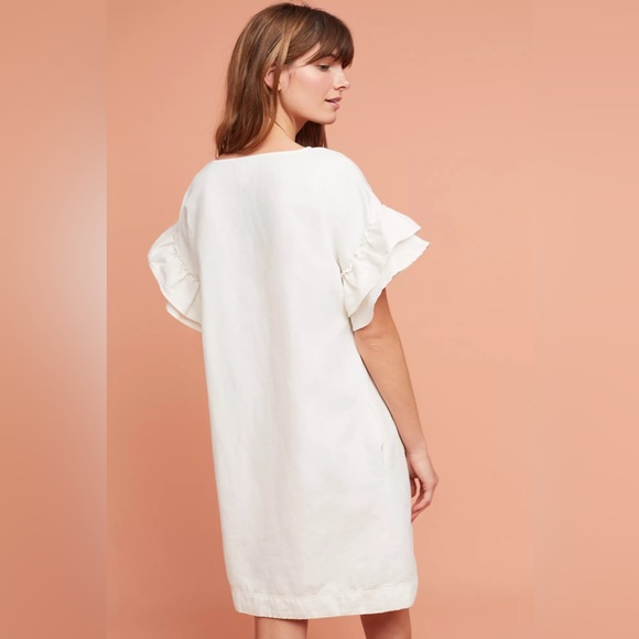 NWT Anthropologie Maeve Lottie Fluttered Tunic Dress Size Small - Picture 2 of 14